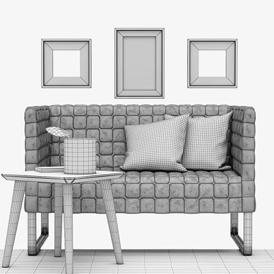 Double sofa Ikea KNOPPARP / KNOPPARP — Ver 3