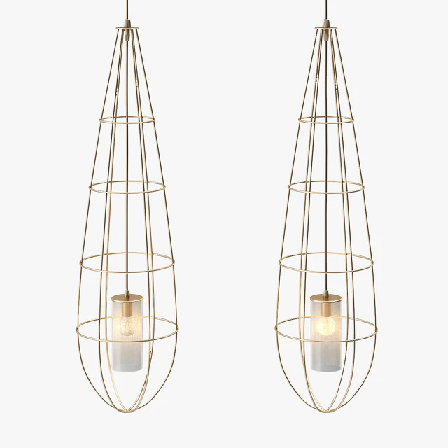 Hamilton Conte Zeppelin Pendant Light — Скачать
