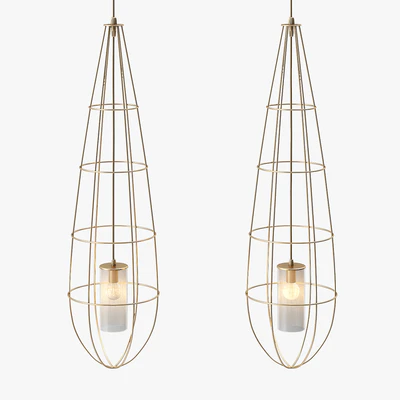 Hamilton Conte Zeppelin Pendant Light — Вид 3
