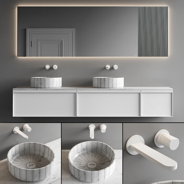 Antonio Lupi Bemade Vanity Unit Set 1 — Descargar