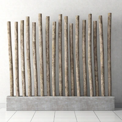 Decor from old branches — Вид 3