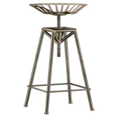 Charlie Industrial Metal Design stool — Вид 3