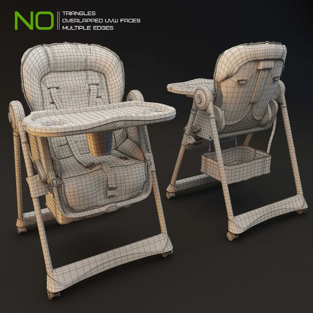 Highchair Baby Prestige Avion Comfort — Descargar