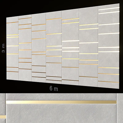 Decorative wall 160. — Ver 1