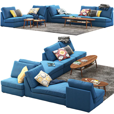Sofa Ikea Kivik 6 — Ver 3