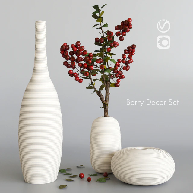Decorative set with berries — Descargar