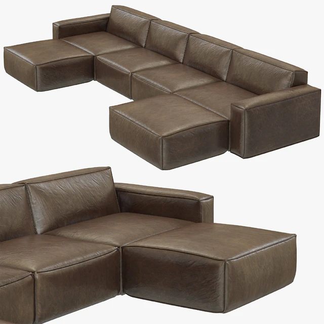 RH Modern Como Modular Customizable Sectional — Descargar