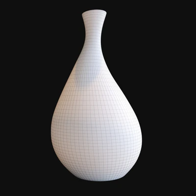 White Rough Terracotta with gold finish — Ver 3