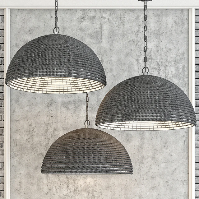 Dome rope chandelier — Descargar