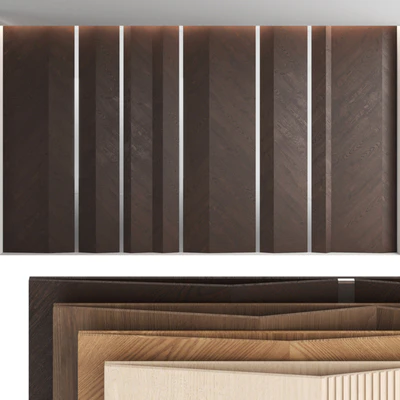 Decorative wall panel set 13 — скачать
