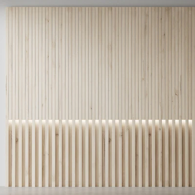 Decorative wooden wall 15 — Ver 1