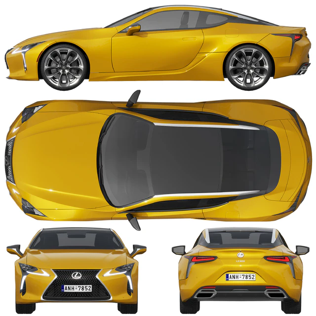 Lexus LC 500 2023 — Скачать