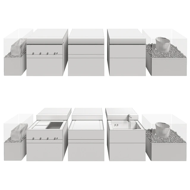Steininger Rock.Air outdoor kitchen — Скачать