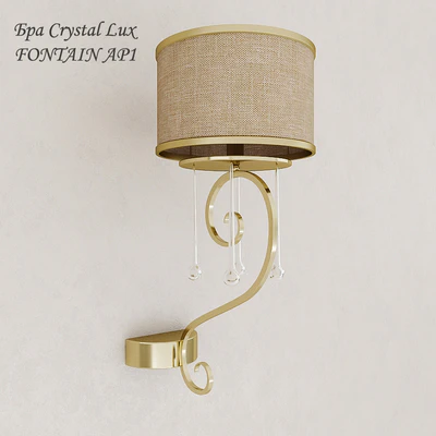 Sconce Crystal Lux FONTAIN AP1 — Descargar