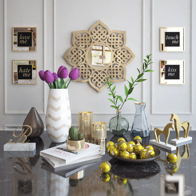 Gold Decorative Set 3 — Скачать
