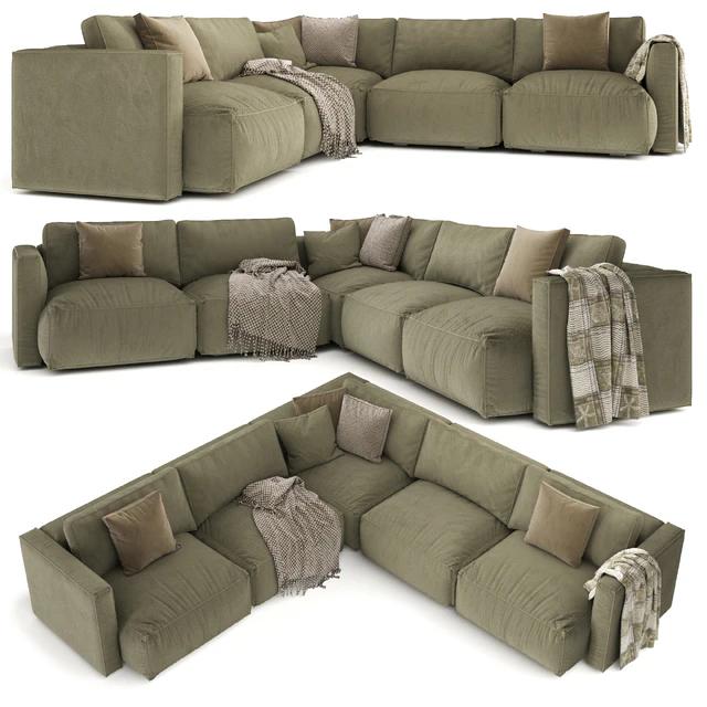 Swen Le Nuvole 2 sofa — Descargar