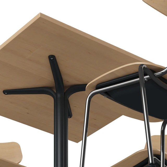 Vitra Belleville Table & Vitra Moca Chair — Скачать