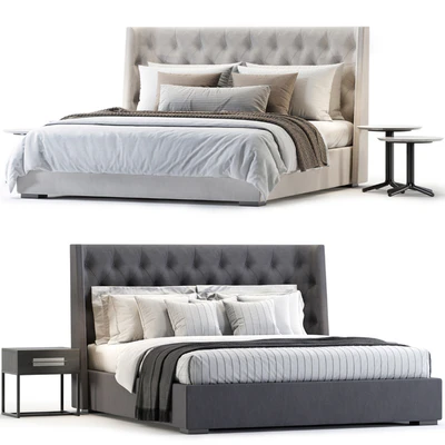 Meridiani TURMAN Bed — Ver 1