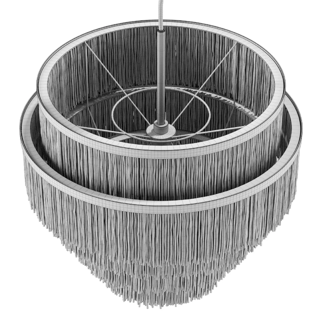 Julia Tiered Fringe Chandelier — Скачать