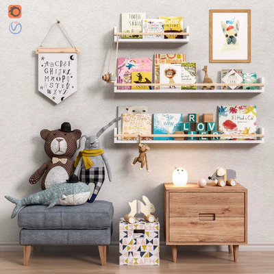 Toys and furniture set 35 — Ver 1