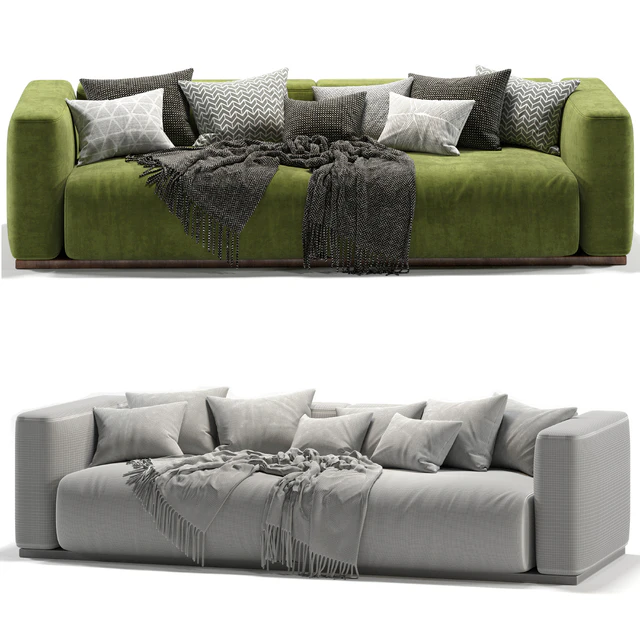 Lario Flexform double sofa-green — Descargar