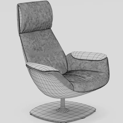 Coalesse Massaud Lounge Chair and Ottoman, 5 colors — Ver 3