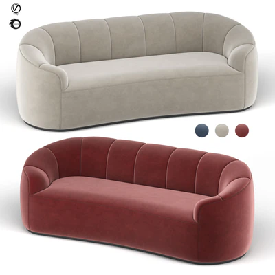 Rouelle Channel Sofa — descargar
