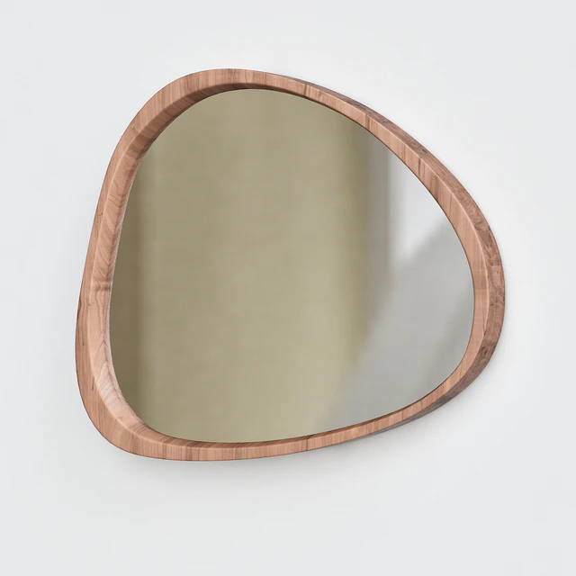 Mid-Century Asymmetrical Wall Mirror — Скачать