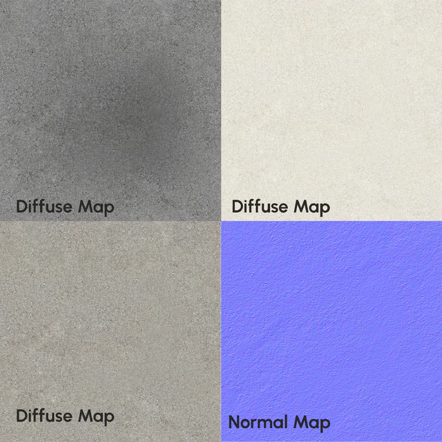 Plaster Concrete Material 8K (Seamless - Tileable) DrCG No 59 — Скачать