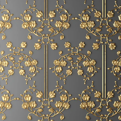 Лепной декор, Лепнина, Розетка, luxury, золотой декор, резьба, лепка, лепной, потолочная, классическая, цветок, линкруста, барельеф — Вид 3
