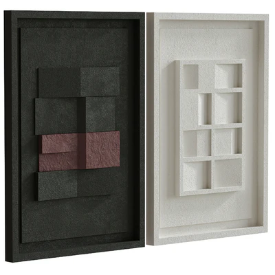 Decorative set of art paintings #58 — Ver 6