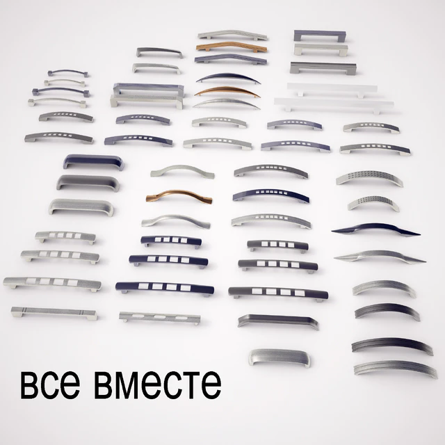 Furniture handles the company AMIX Modern vol.3 first part — Descargar