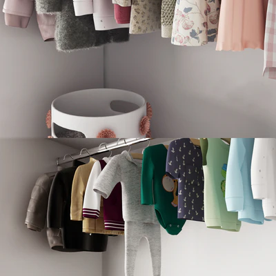 Children's wardrobe  02 I Baby clothes 02 — Ver 2