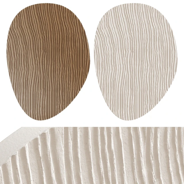 Овальное гипсовое панно (Oval plaster panel) — Скачать