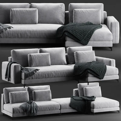 Rolf Benz  007 Nuvola sofa set — Вид 1