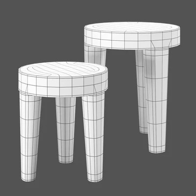 Kelly Wearstler tribute stool — Ver 6