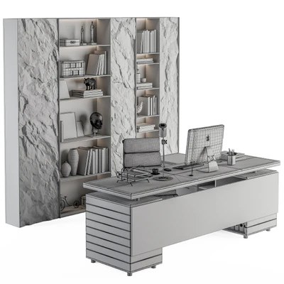 Office Furniture - Manager Set 36 — Ver 7