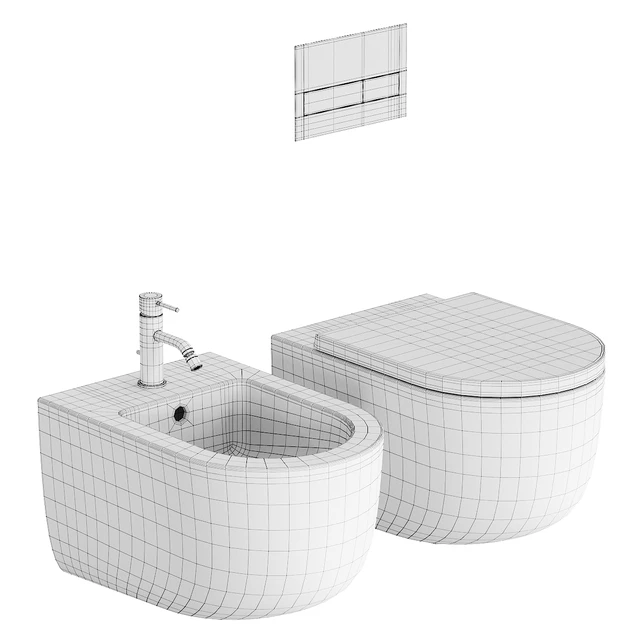 Hatria Futura Wall-Hung WC — Descargar