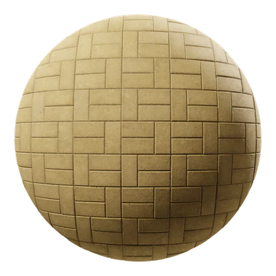 basketweave concrete paver texture yellow — descargar