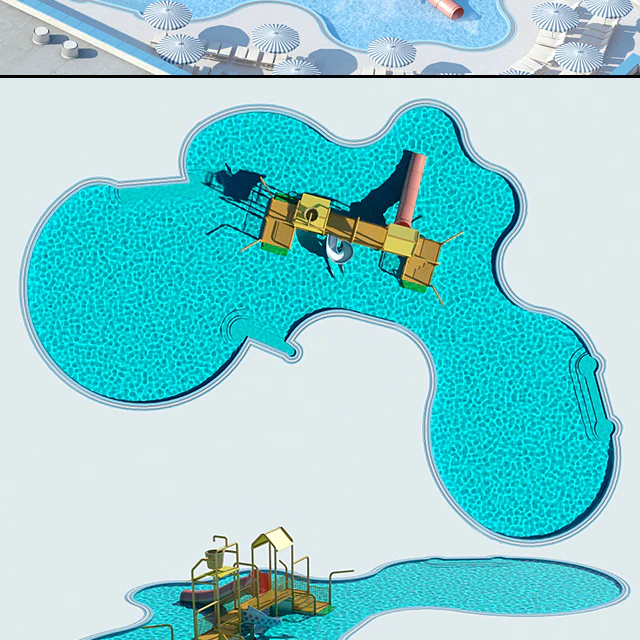Водная Башня и Бассейн / AquaTower and Waterpool — Скачать