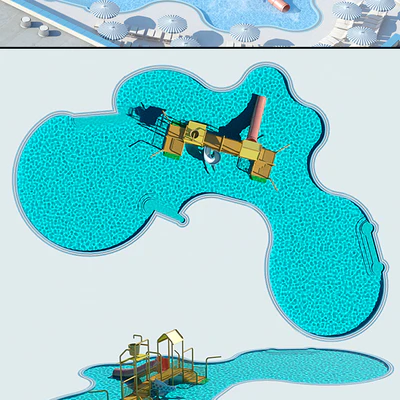 Водная Башня и Бассейн / AquaTower and Waterpool — Вид 3