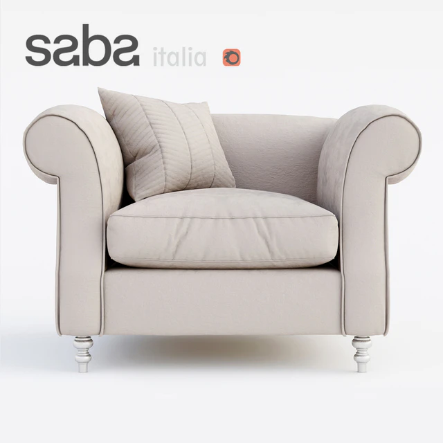 Кресло SABA italia OPIUM — Скачать