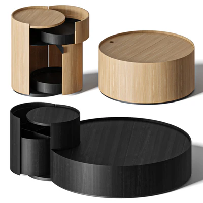 Living Divani Moon Coffee & Side Tables — Ver 3