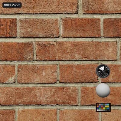 dirty english bond brick wall texture — Вид 7