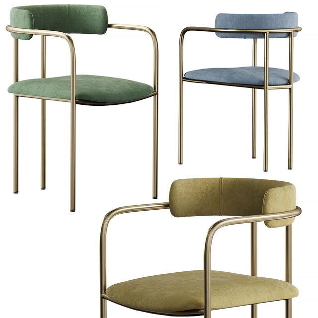 West Elm Lenox Velvet Dining Chair — Descargar