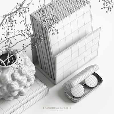 Branching bubbles — Вид 5