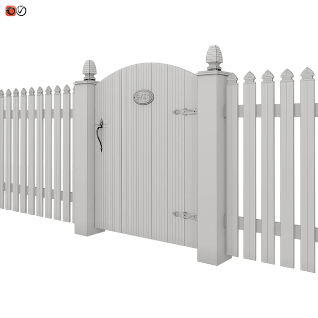 White picket fence 01 — Descargar
