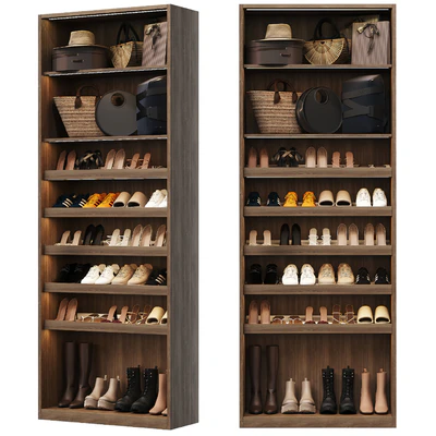 Shoe cabinet with filling for hallway and wardrobe — Ver 1