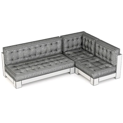 RH Teen Callum L Sectional Set — Ver 2