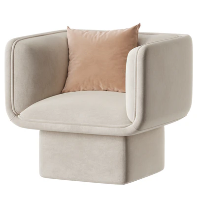 Missana BLOCK ARMCHAIR — Ver 1